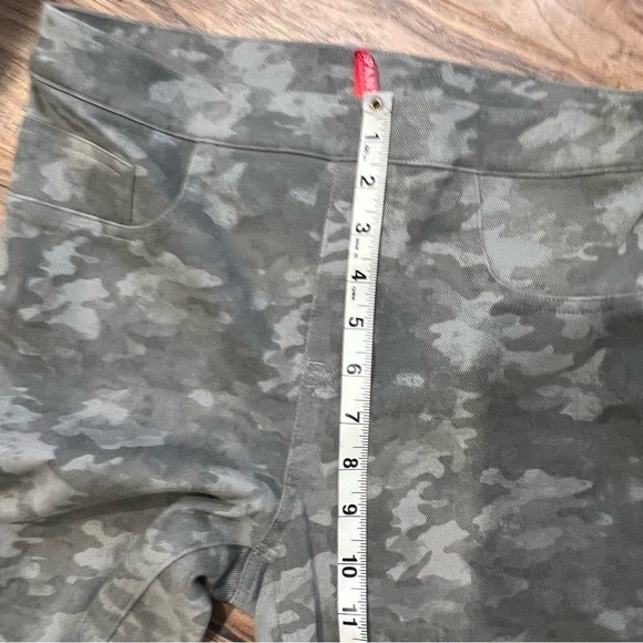 SPANX® Stone Wash Camo Ankle Jean-ish Leggings - Picture 11 of 13